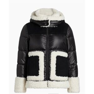 Mercer Collective
Women’s Dana Mixed-Media Hooded Down Coat size xl